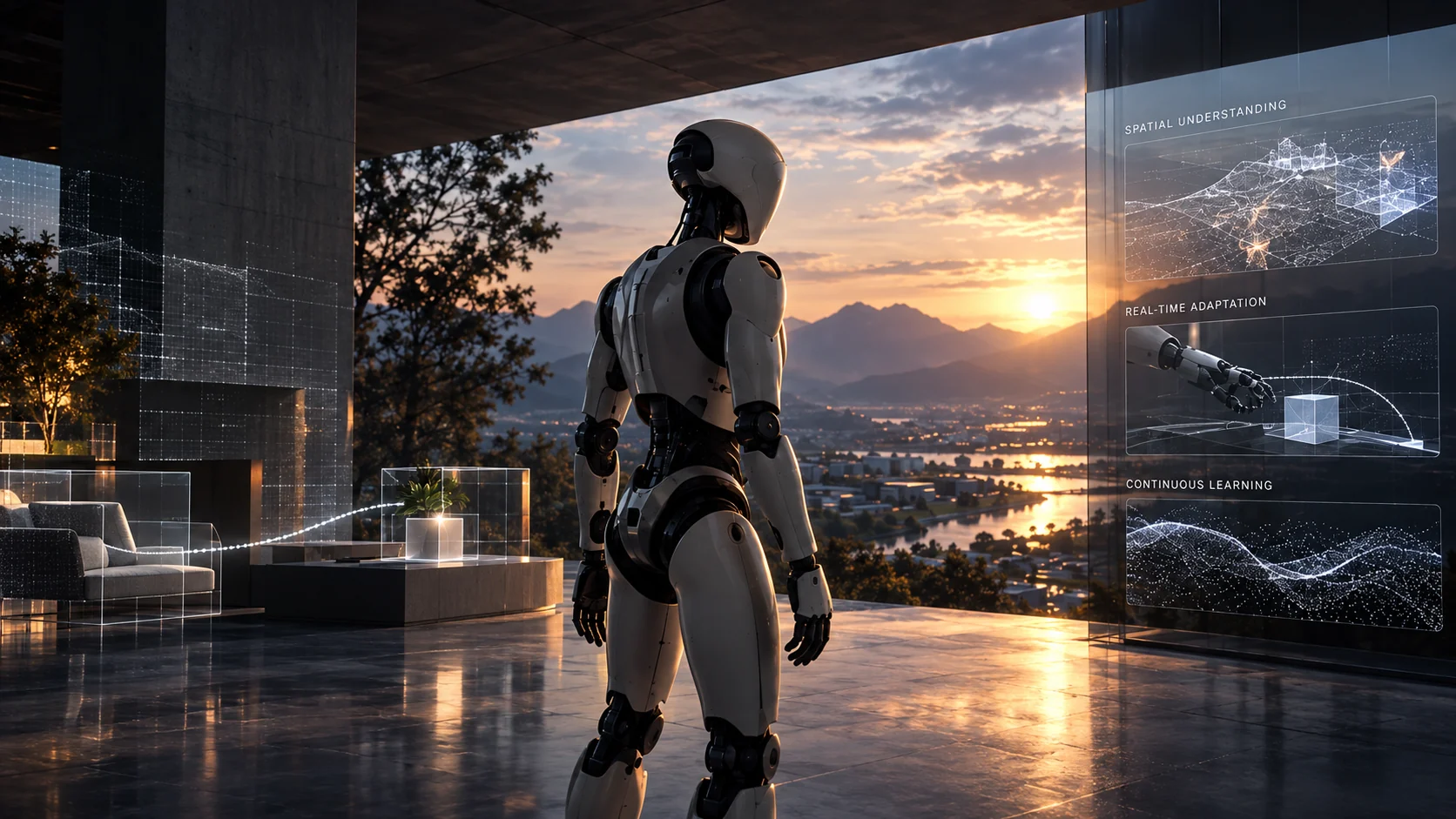 Robotic system operating in a real environment